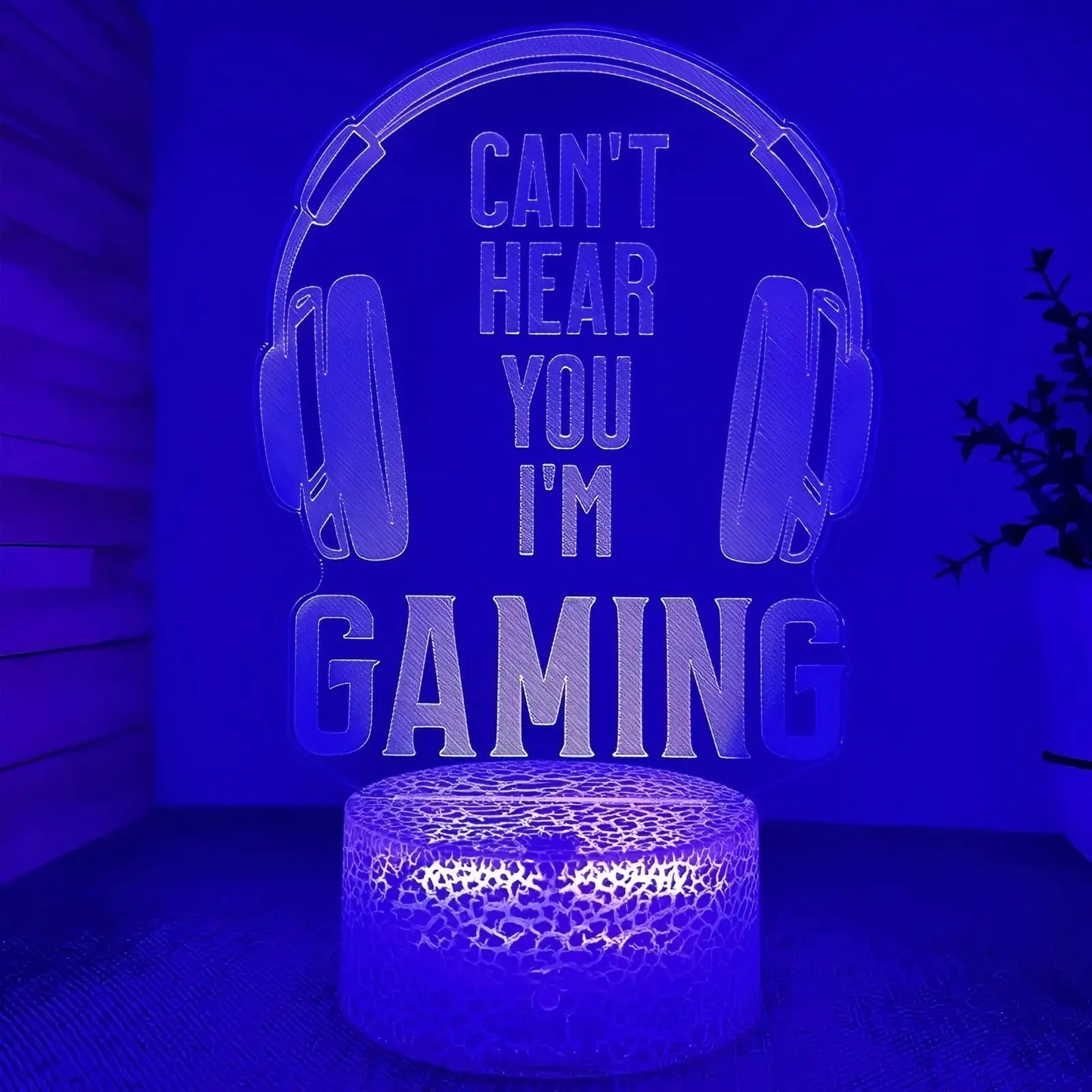 3D Earpods Design LED Desk Lamp, USB Powered Decorative Night Light for Home, Bedroom, and Living Room - Ideal Atmosphere Light and Gift for Men and Boyfriends