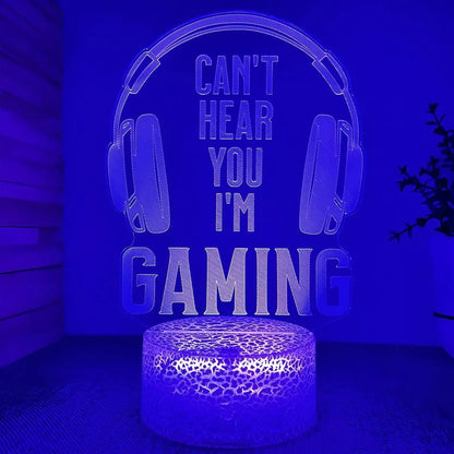 3D Earpods Design LED Desk Lamp, USB Powered Decorative Night Light for Home, Bedroom, and Living Room - Ideal Atmosphere Light and Gift for Men and Boyfriends