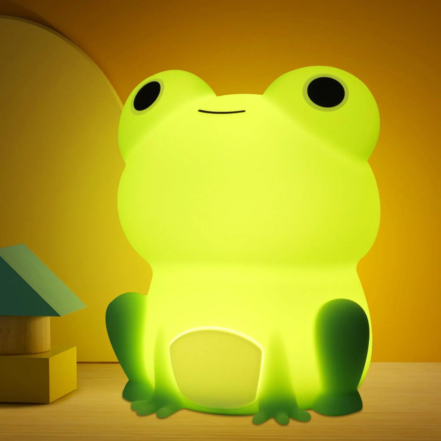 Cartoon Capybara Design Rechargeable Night Light - Portable Touch Control Lamp for Bedroom and Living Room, Ideal Gift for Christmas and New Year